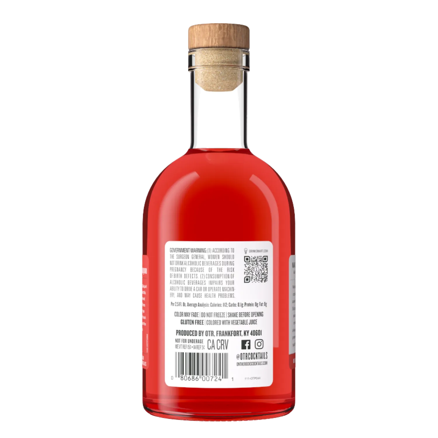 Strawberry Daiquiri Cocktail with Cruzan® Rum | On The Rocks